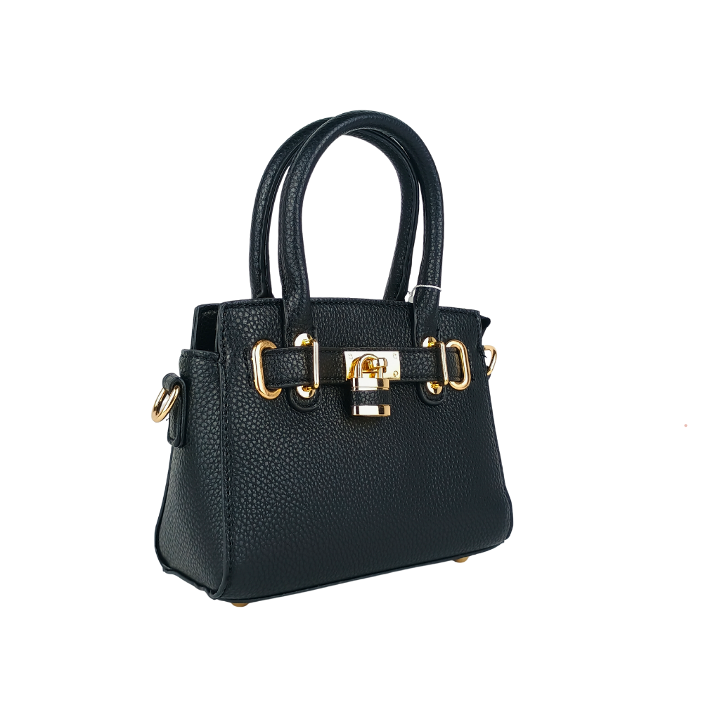 Leather Mini Bag with removable shoulder strap MS-6539