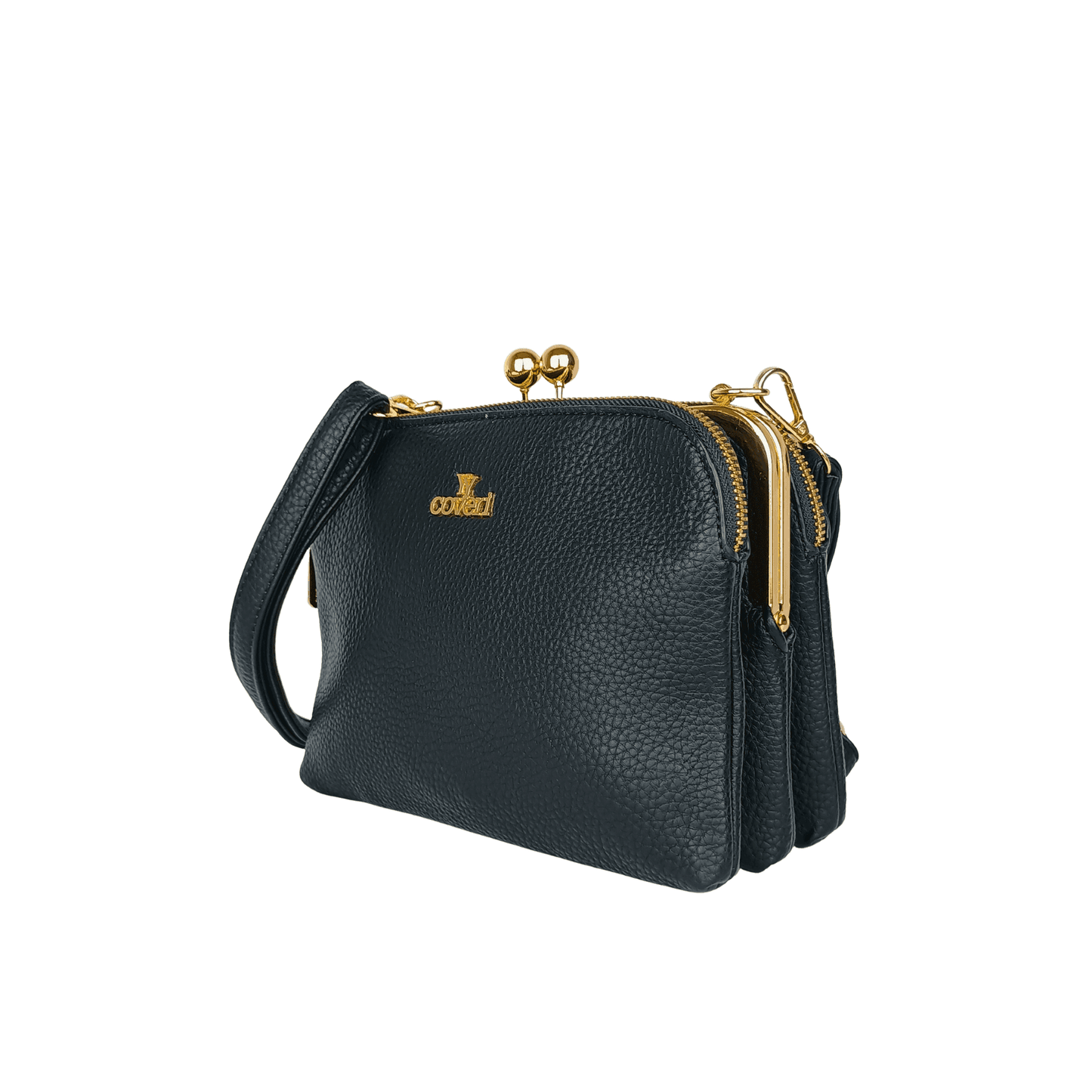 Leather Clutch Crossbody Bag MS-8189 - Stile Donna Bags