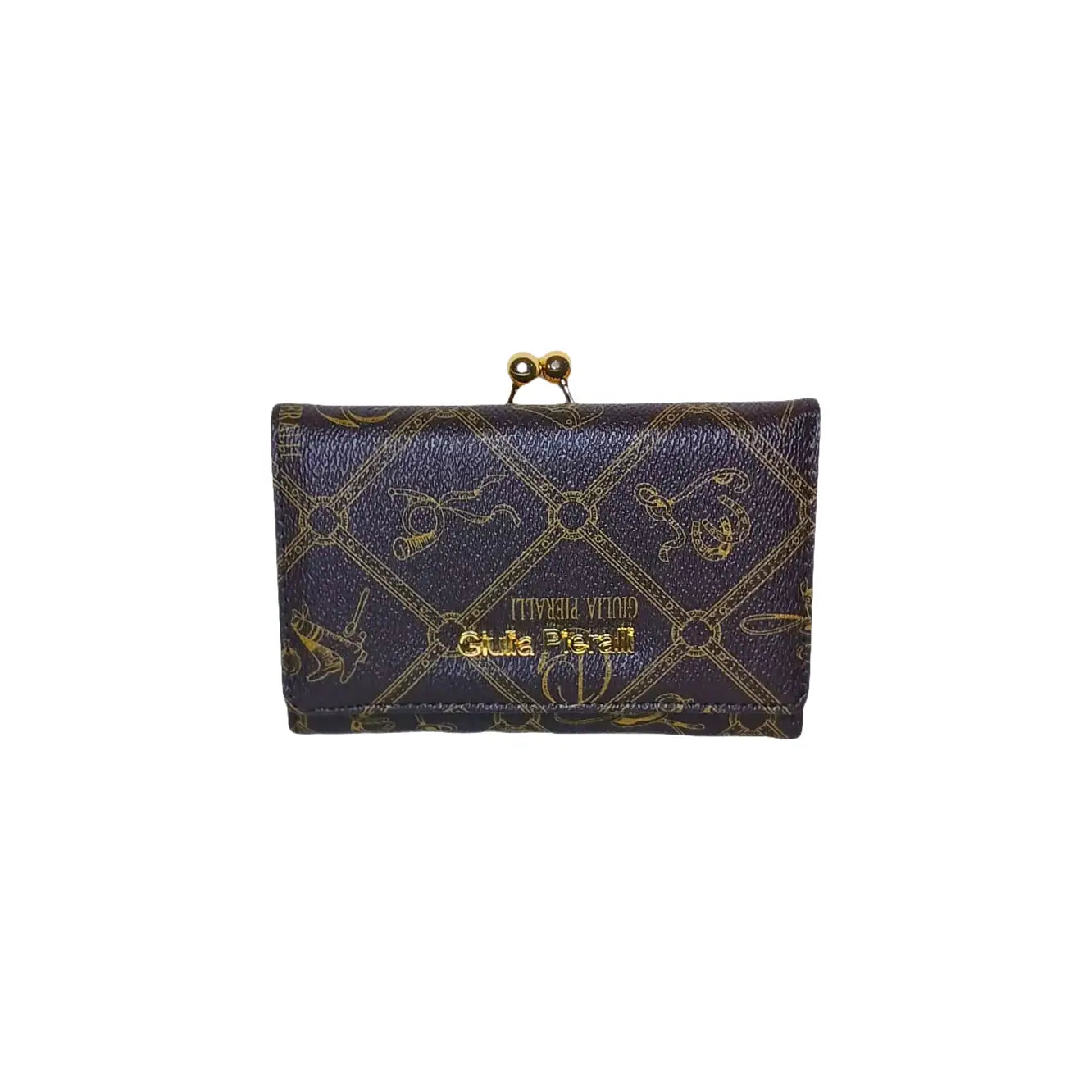 Brown Leather Hand Wallet - MS-1116 - Stile Donna Bags