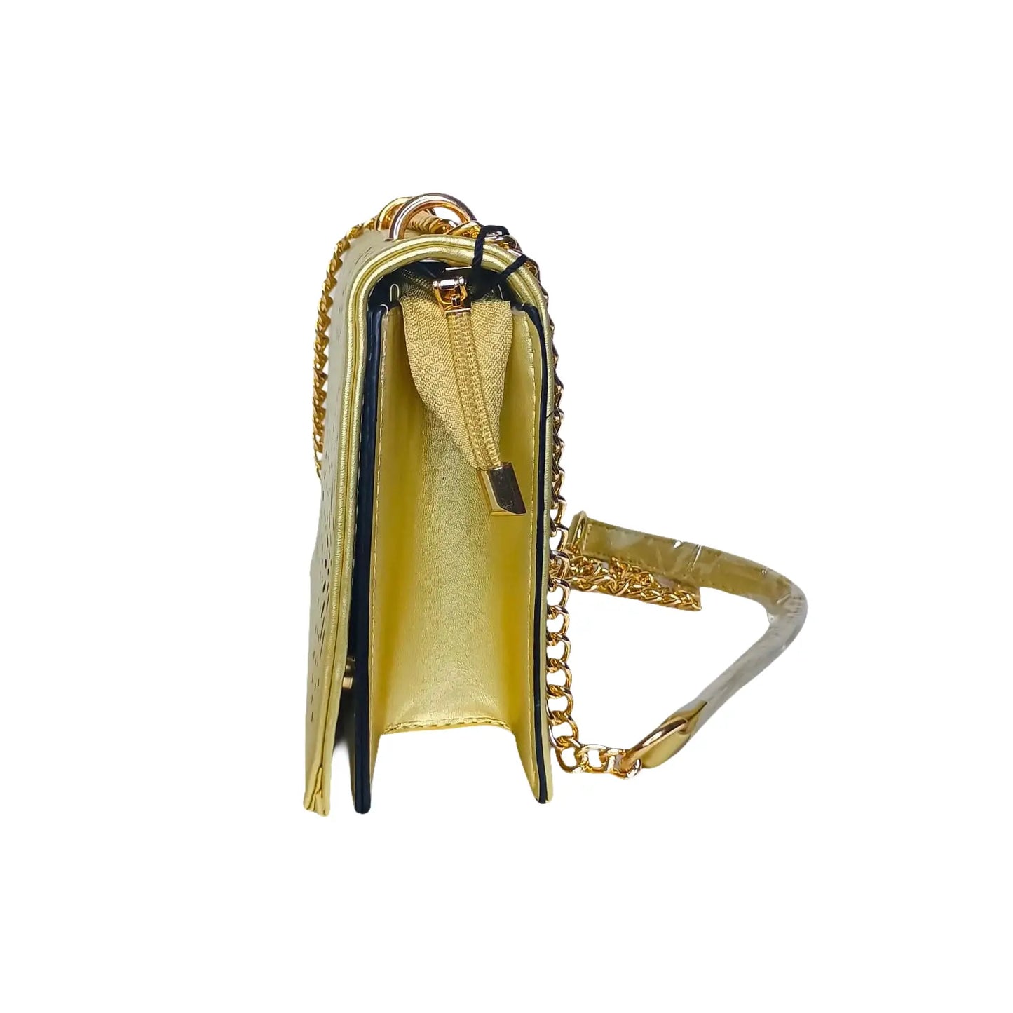 Crossbody Bag with Chain Strap - MS-4335 - Stile Donna Bags