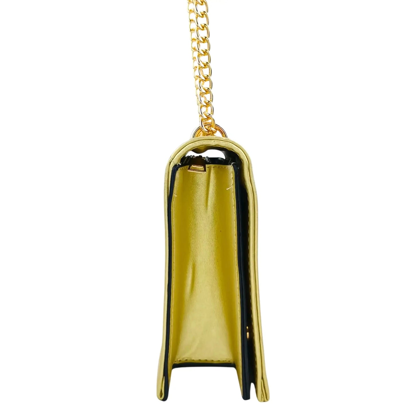 Crossbody Bag with Chain Strap - MS-4335