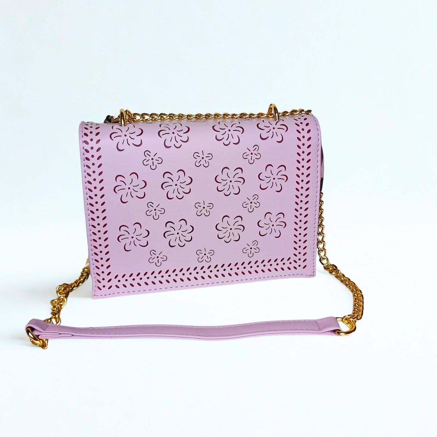 Ladies Crossbody bag color Purple - Handbag