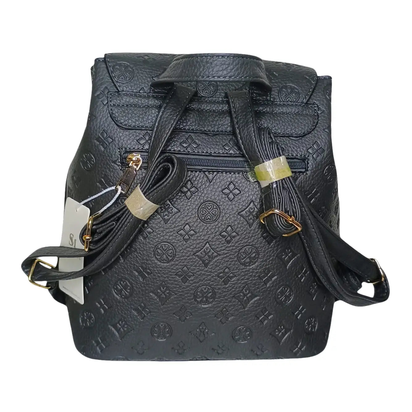 Gray leather backpack - MS-7112 - Stile Donna Bags