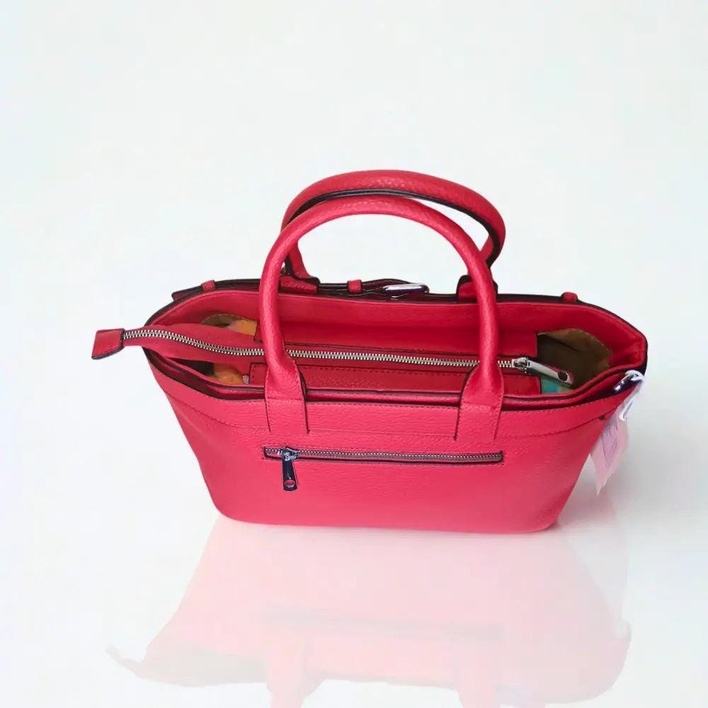 Shopper Bag for women color red and black