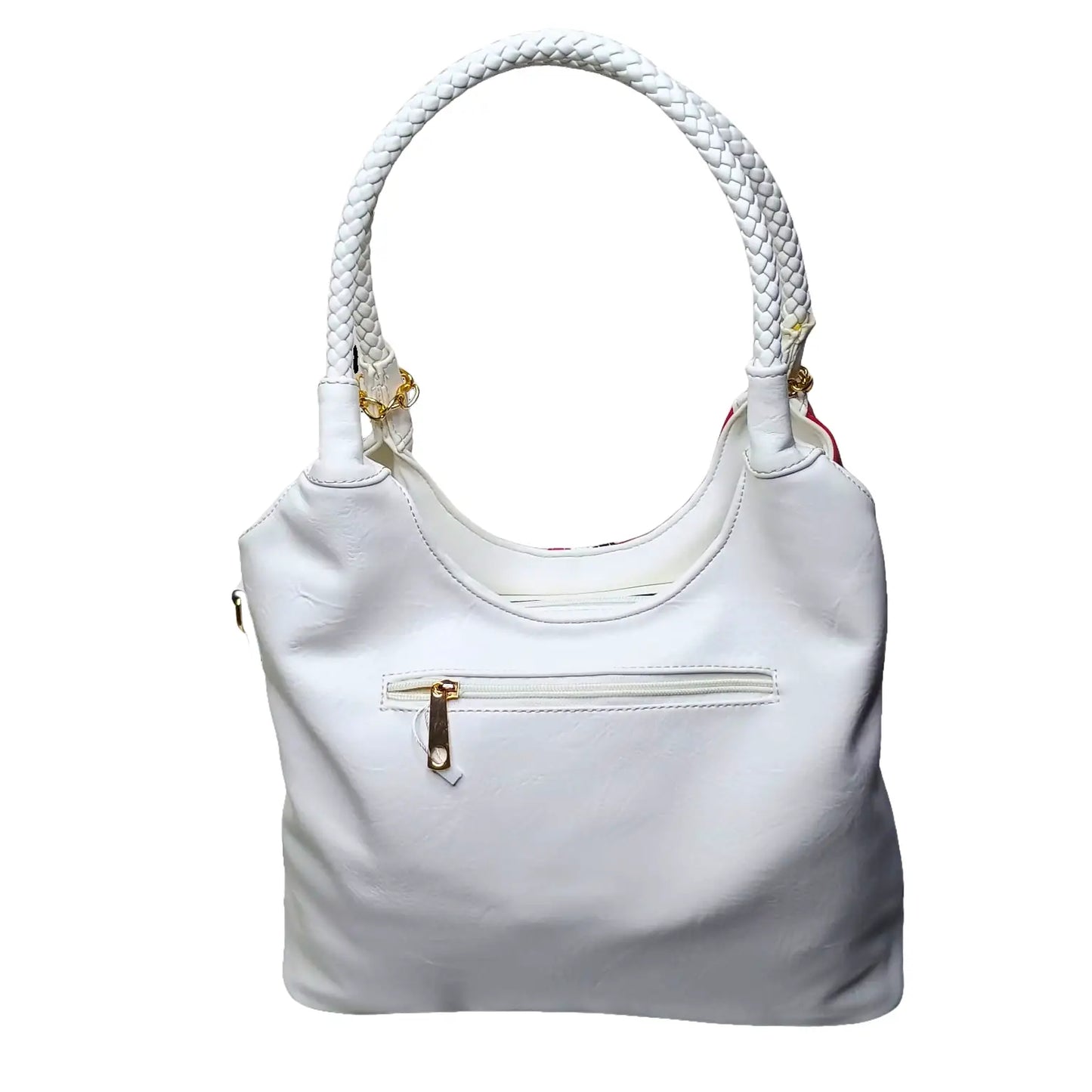 Leather Bag with removable shoulder strap - MS-0354 - Stile Donna Bags