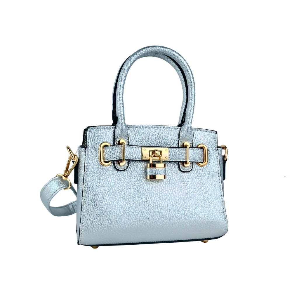 Leather Mini Bag with removable shoulder strap MS-6539