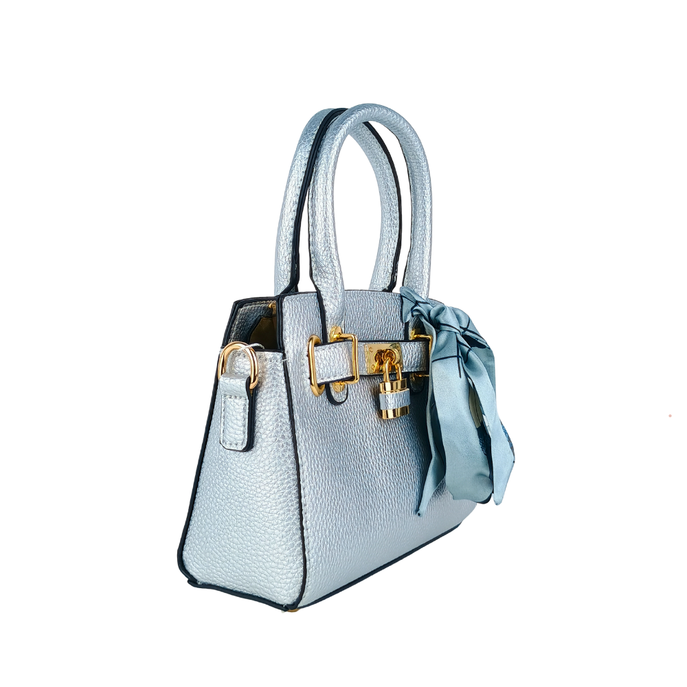 Leather Mini Bag with removable shoulder strap MS-6539
