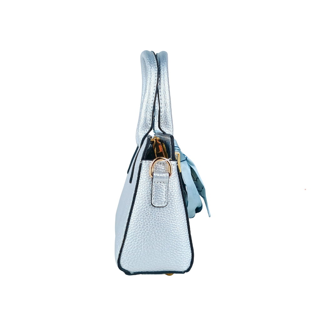 Leather Mini Bag with removable shoulder strap MS-6539