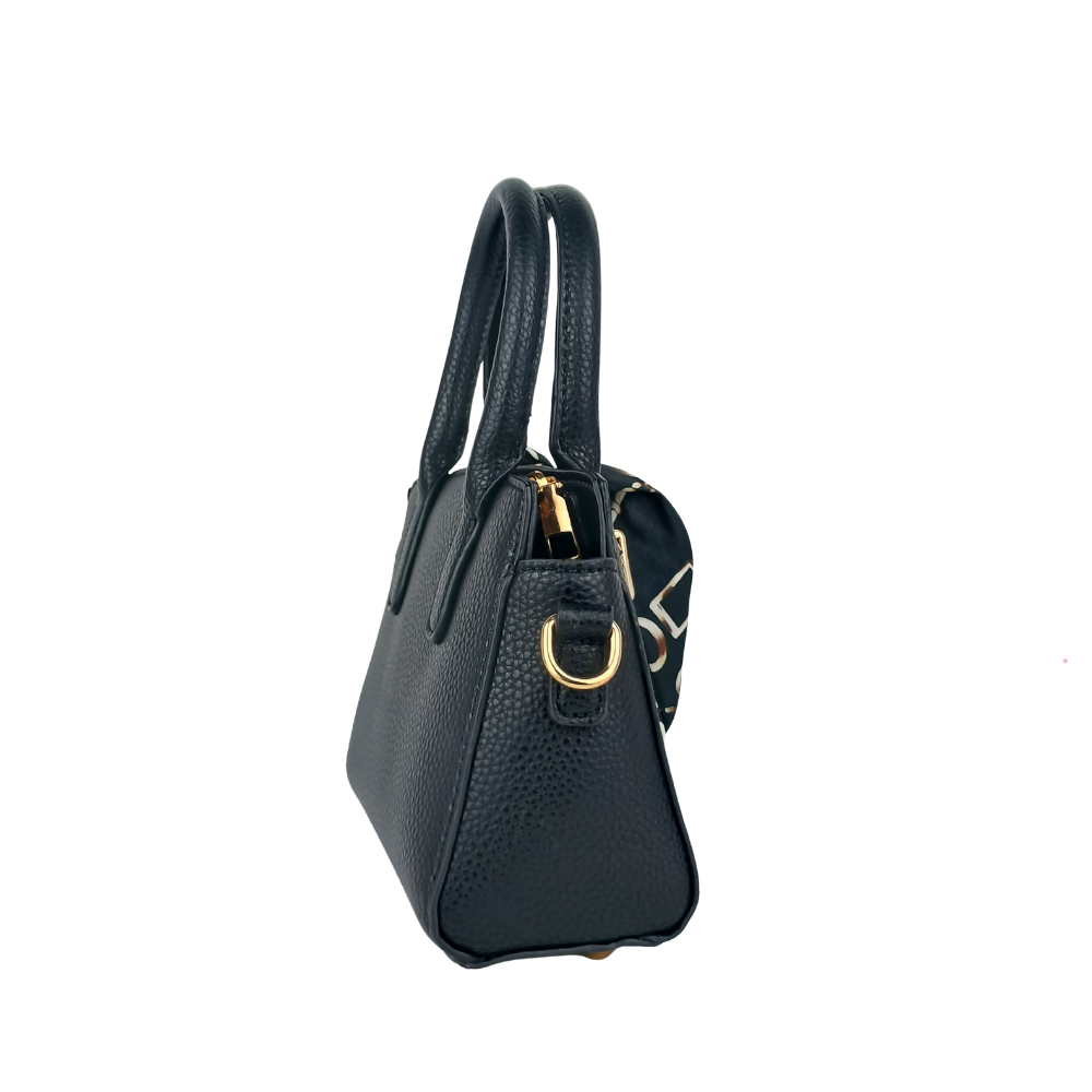 Leather Mini Bag with removable shoulder strap MS-6539