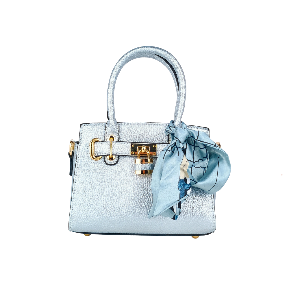 Leather Mini Bag with removable shoulder strap MS-6539