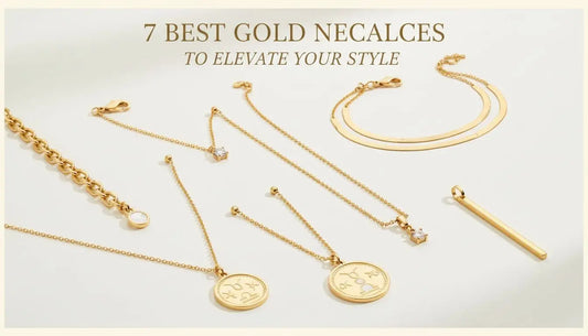 Collezione eleganti collane oro con pendenti, monete e gemme. 7 migliori.