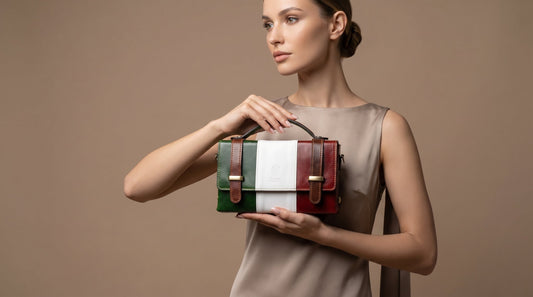 Borsa in vera pelle - stile donna bags