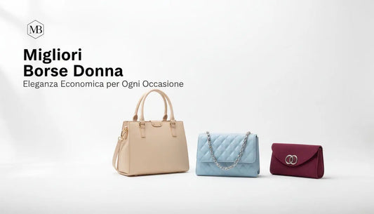 Migliori borse donna: borsa elegante beige in pelle trapuntata con manici