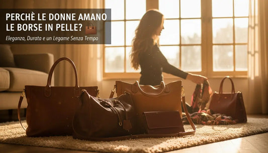 Collezione borse in pelle marrone, perché le donne amano la pelle vera
