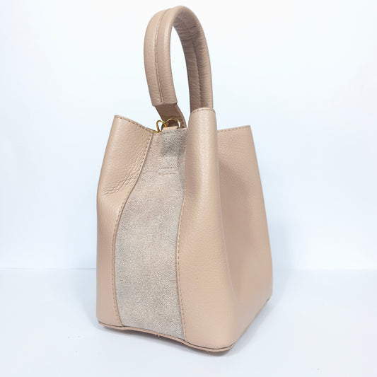 Borsa Secchiello Vera Pelle Quotidiana by Stile Donna Bags