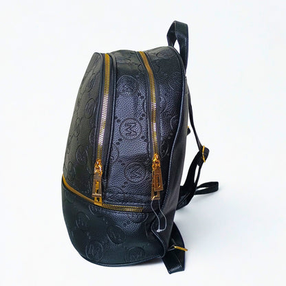 Women’s Backpack in leather - color Black