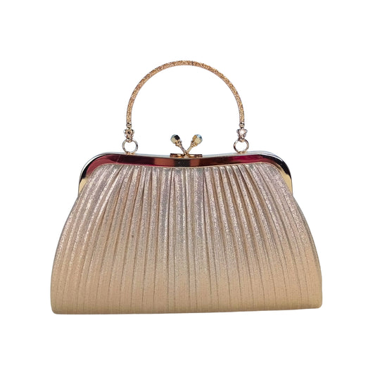 BS Gold Stone Soft pouch bag - Stile Donna Bags