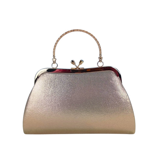 BS Gold Stone Soft pouch bag - Stile Donna Bags