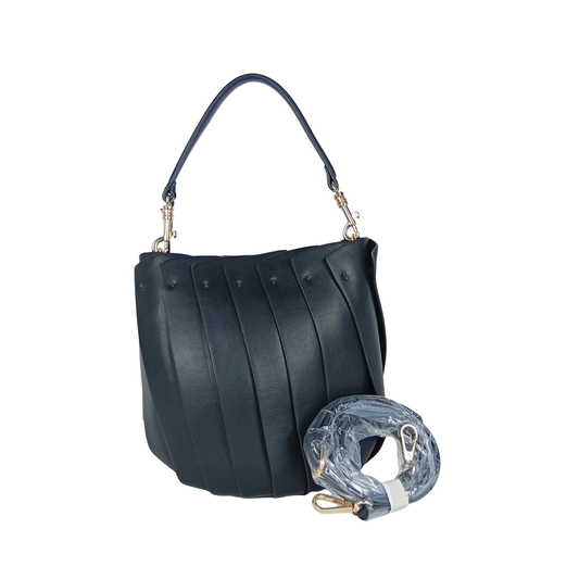 Bloom Bucket tote bag in leather MS-3882 - Stile Donna Bags