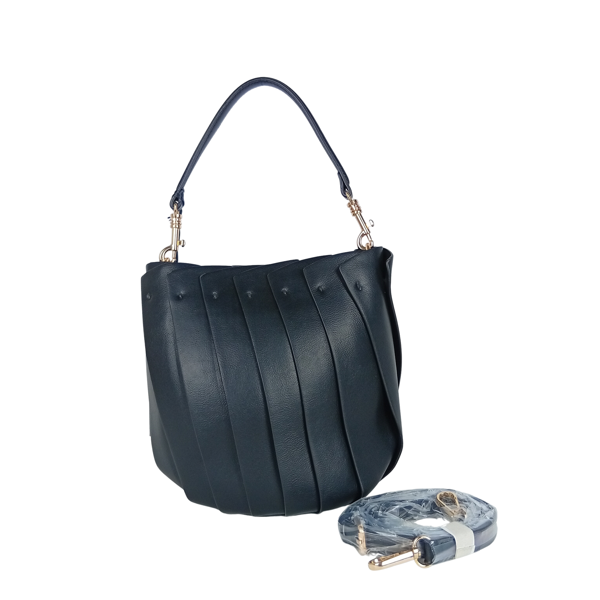 Bloom Bucket tote bag in leather MS-3882 - Stile Donna Bags