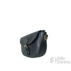Borsa Crossbody in Ecopelle Azzurra con Chiusura Magnetica - Stile Donna Bags