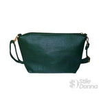 Borsa Hobo Capiente in Ecopelle con Chiusura a Cerniera - Stile Donna Bags