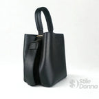 Borsa Secchiello in Vera Pelle per Uso Quotidiano - Stile Donna Bags
