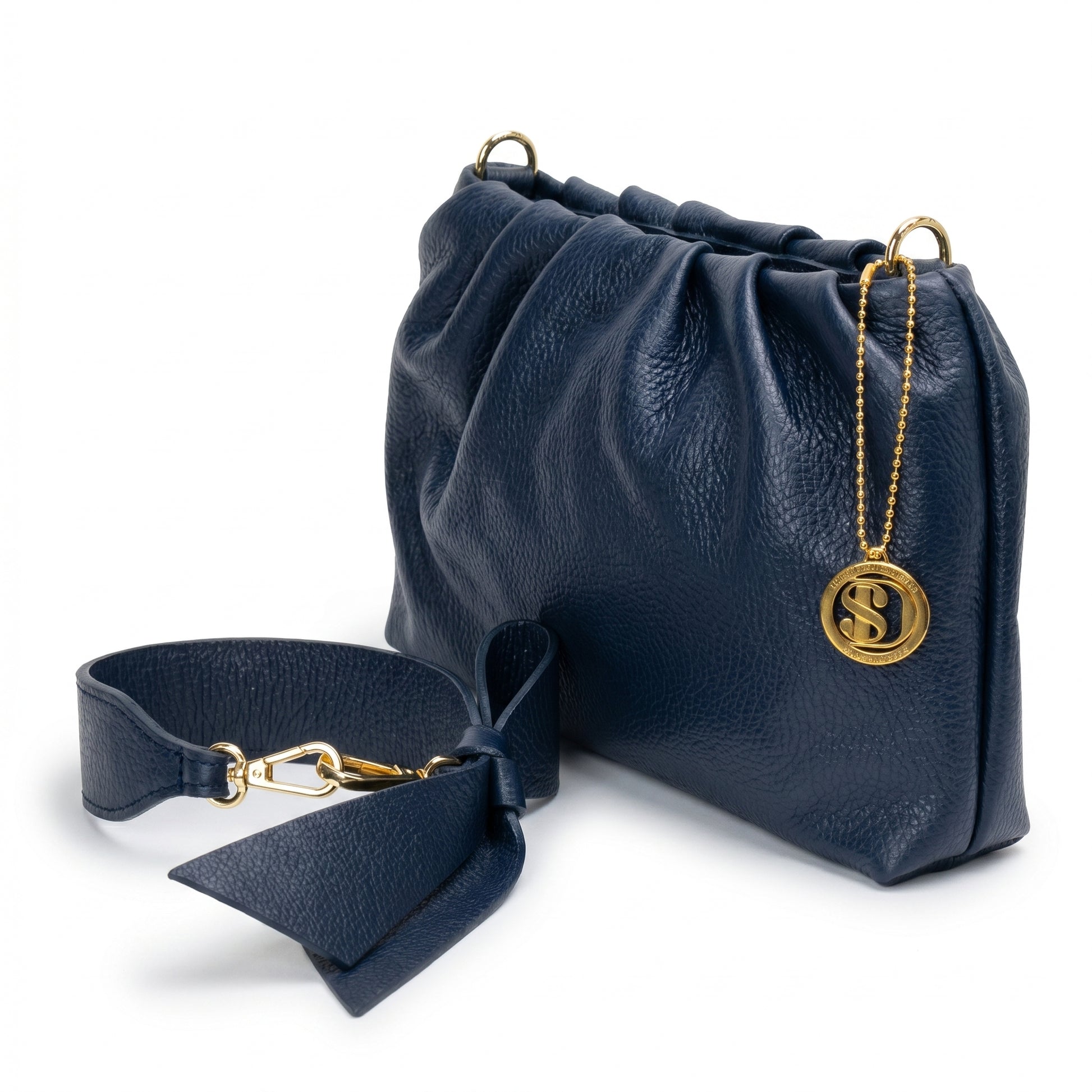 Borsa Verona vera pelle artigianale italiana – interno e tasche