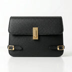 Borsa a Tracolla Buckle Up in Vera Pelle Regolabile - Stile Donna Bags