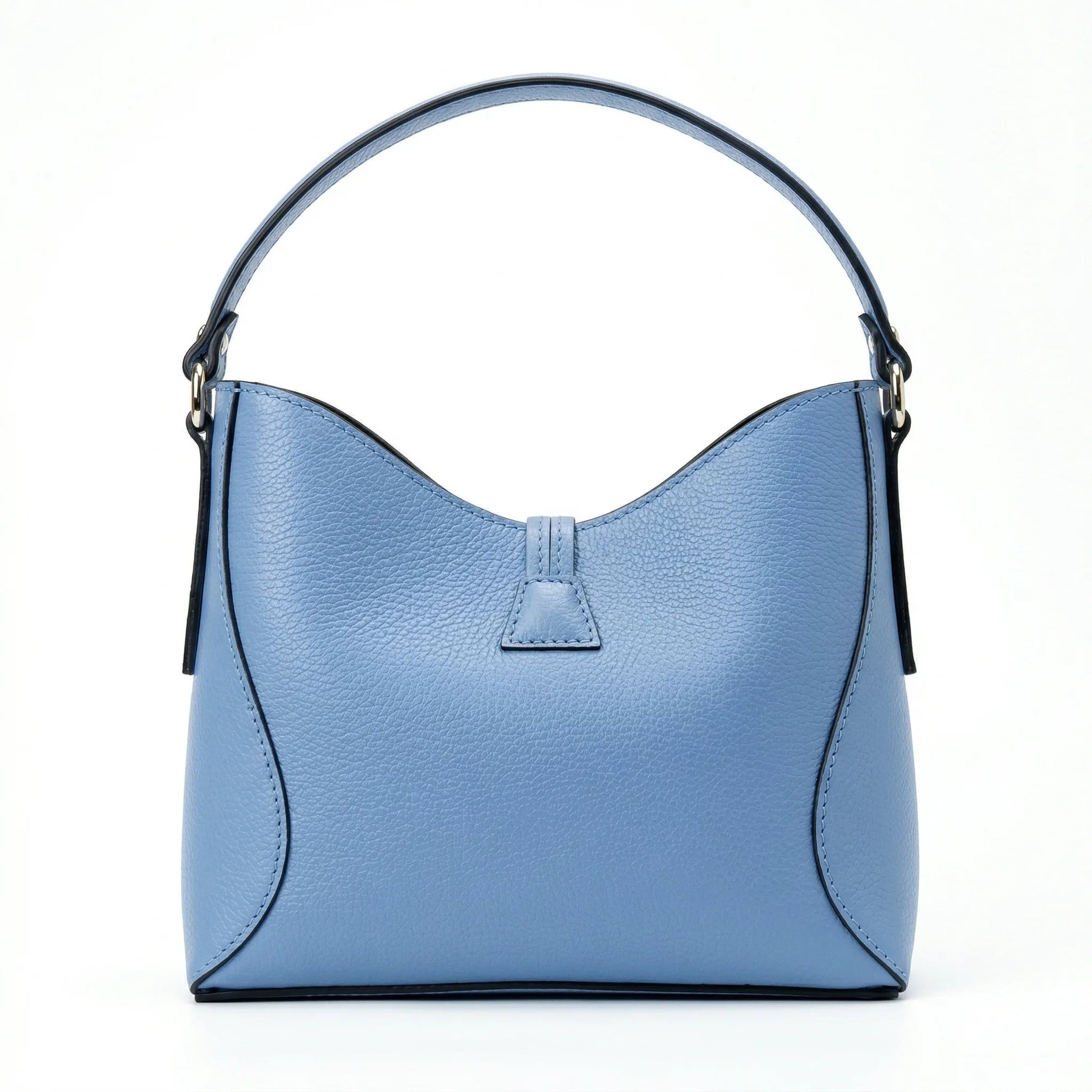 Borsa A Tracolla Lorenza In Vera Pelle Capiente Elegante | Dettaglio esterno | vera pelle