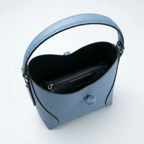 Borsa A Tracolla Lorenza In Vera Pelle Capiente Elegante | Interno e tasche | vera pelle