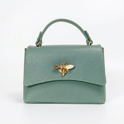 Borsa a Farfalla Mini Vera Pelle | Vista frontale | vera pelle