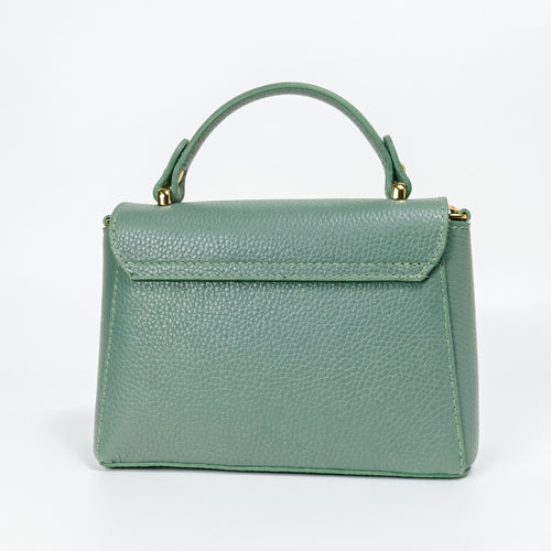 Borsa a Farfalla Mini Vera Pelle | Vista aggiuntiva 12 | vera pelle | Bianco