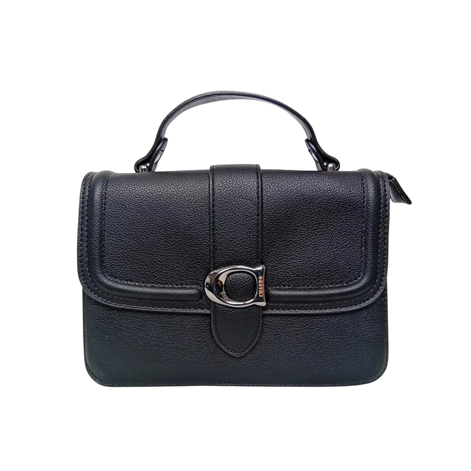Charro borsa a spalla rigida ecopelle – interno e tasche