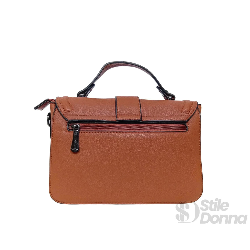 Charro Borsa a Spalla Rigida in Ecopelle con Design Minimalista - Stile Donna Bags
