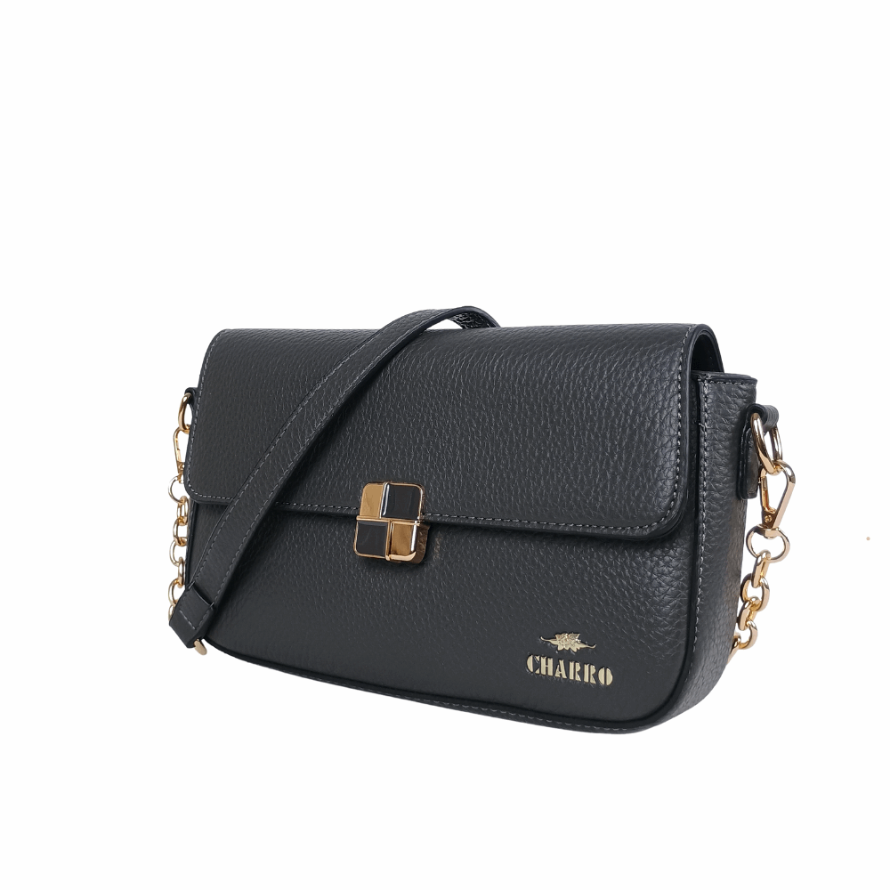 Charro leather crossbody bag MS-0709 - Stile Donna Bags