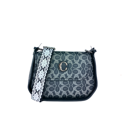 Saddle handbag charro with shoulder strap MS-3594 - Stile Donna Bags
