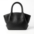 Coconuda Borsa a Mano in Ecopelle Martellata Nera - Stile Donna Bags