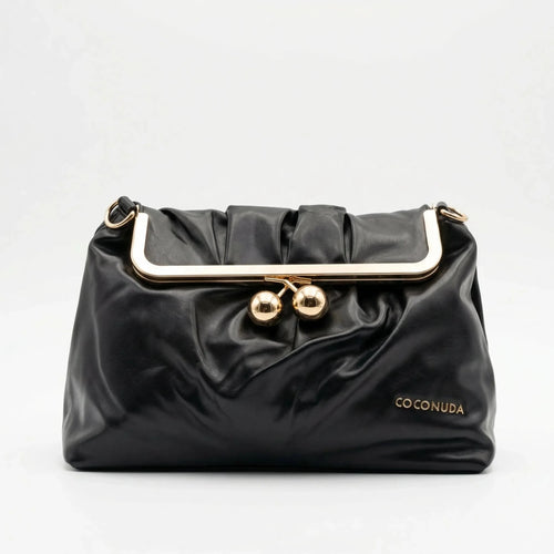 Coconuda Pochette in Ecopelle Morbida con Chiusura a Scatto - Stile Donna Bags