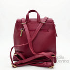 Coconuda Zaino Rosso in Ecopelle con Spallacci Regolabili - Stile Donna Bags