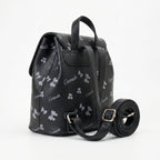 Coconuda Zaino in Ecopelle con Chiusura Magnetica e Finitura Argento - Stile Donna Bags