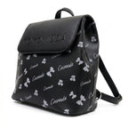Coconuda Zaino in Ecopelle con Chiusura Magnetica e Finitura Argento - Stile Donna Bags
