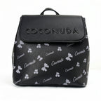 Coconuda Zaino in Ecopelle con Chiusura Magnetica e Finitura Argento - Stile Donna Bags