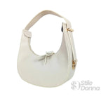 Elite Borsa Hobo in Vera Pelle Prodotta in Italia - Stile Donna Bags