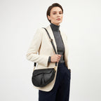 Eliza Borsa a Tracolla in Vera Pelle con Chiusura Sicura - Stile Donna Bags