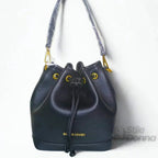 Enrico Coveri Borsa a Secchiello in Ecopelle Rosa e Nero - Stile Donna Bags