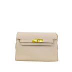 Enrico Coveri Borsa a Tracolla in Ecopelle con Lucchetto Oro - Stile Donna Bags