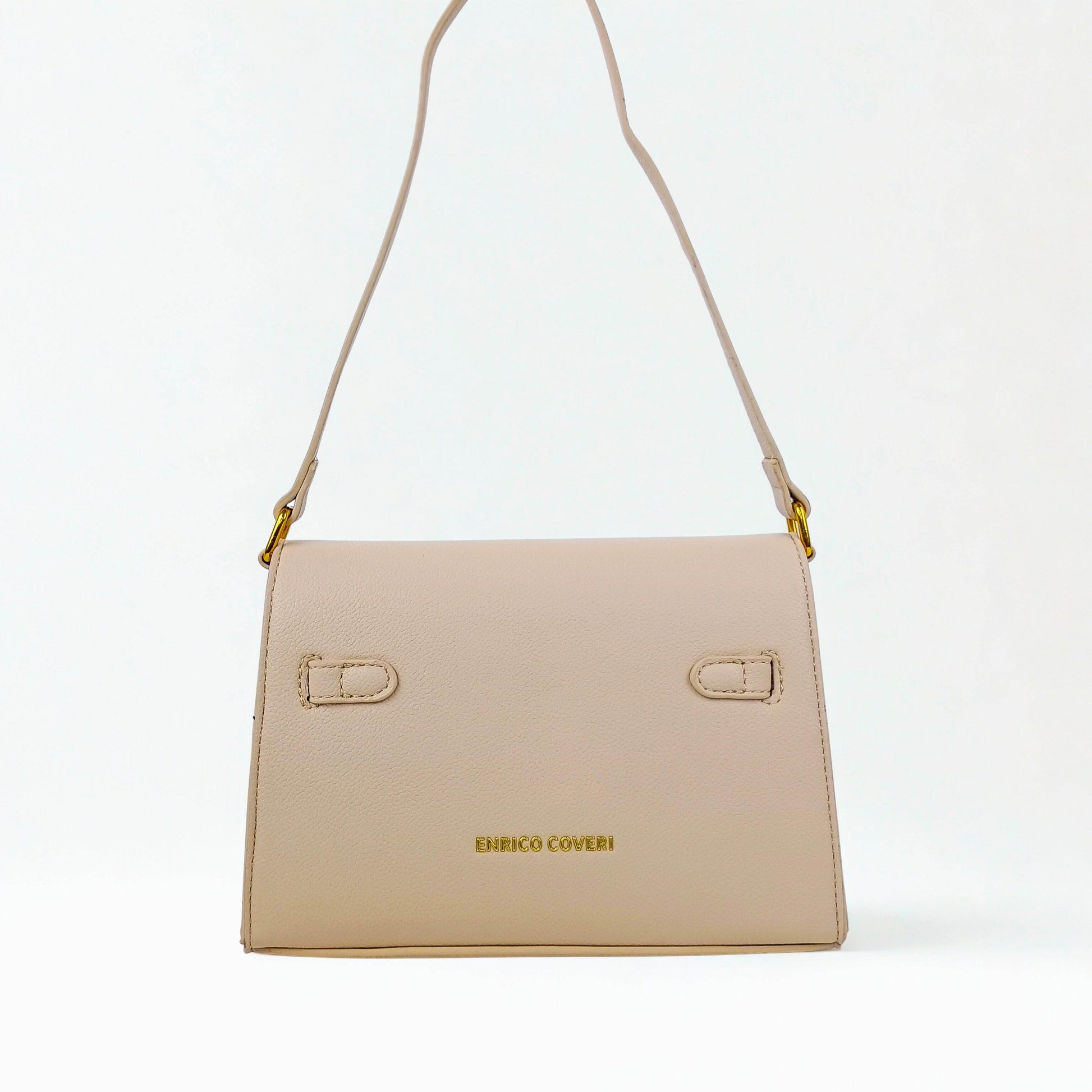 Enrico Coveri Leather Shoulder Bag for Women - Stile Donna Bags