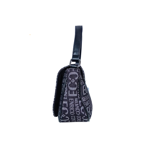 Enrico Coveri Patterned Shoulder Bag MS-2647 - Stile Donna Bags