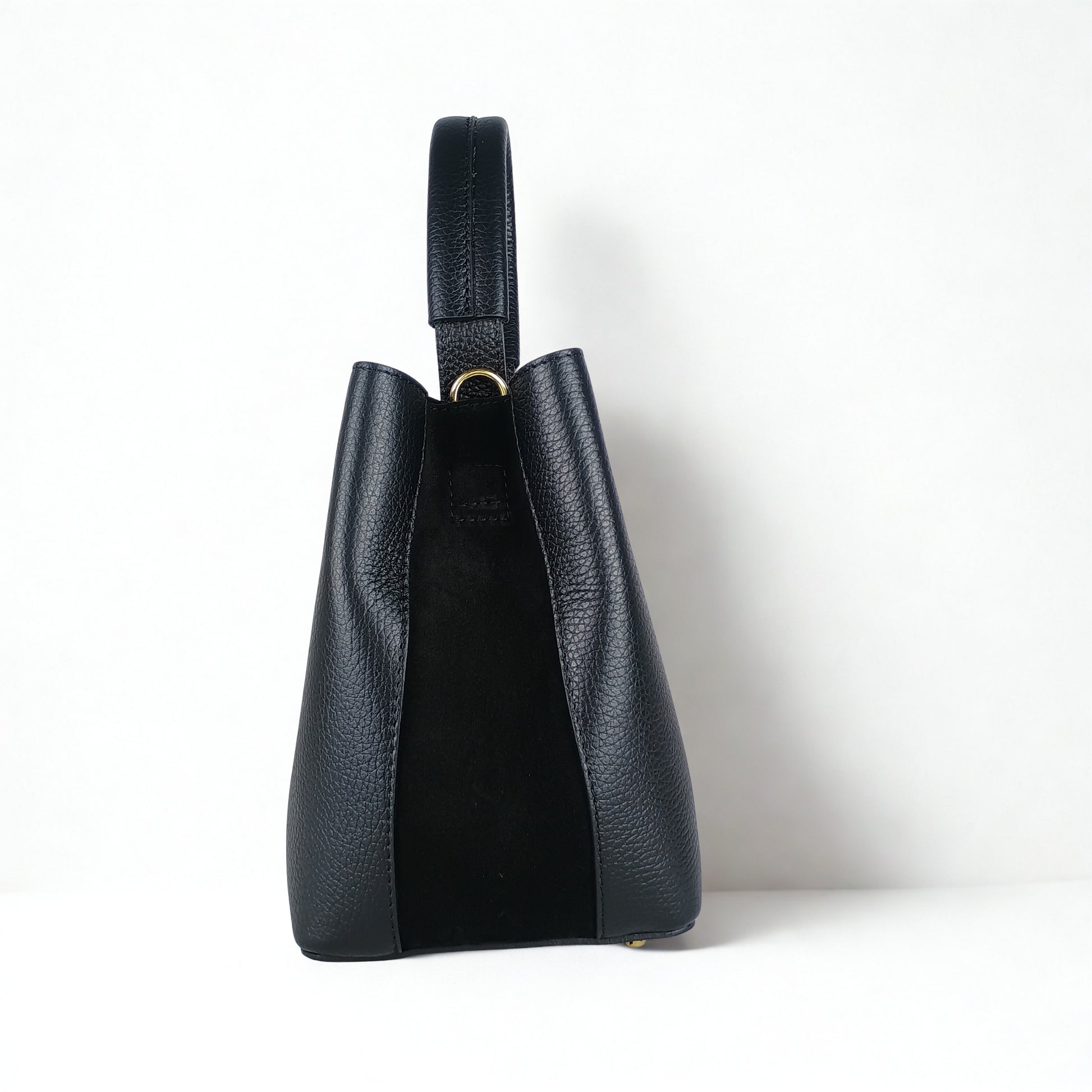 Genuine Leather Bucket Bag MS-3265 - Stile Donna Bags